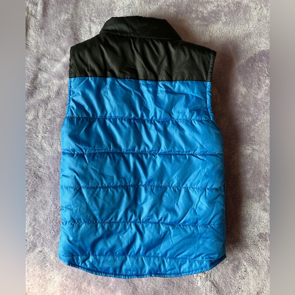 Reebok Children Puffy Vest  Size 3T Blue & Black - Picture 3 of 5